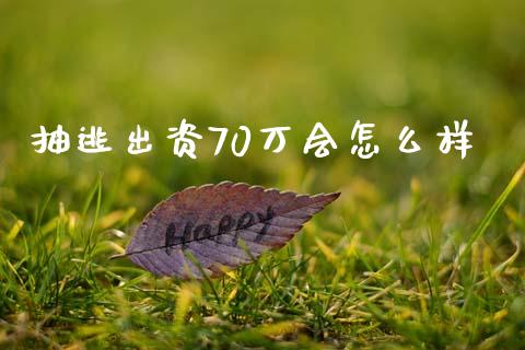 抽逃出资70万会怎么样_https://wap.yjjixie.cn_证券市场_第1张
