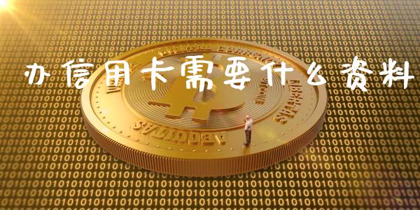 办信用卡需要什么资料_https://wap.yjjixie.cn_保险理财_第1张