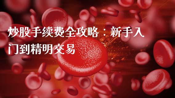 炒股手续费全攻略：新手入门到精明交易_https://wap.yjjixie.cn_证券市场_第1张