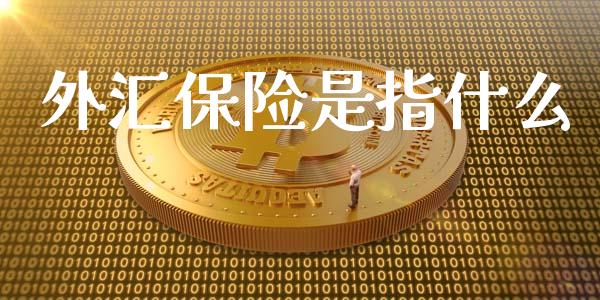 外汇保险是指什么_https://wap.yjjixie.cn_港股行情_第1张