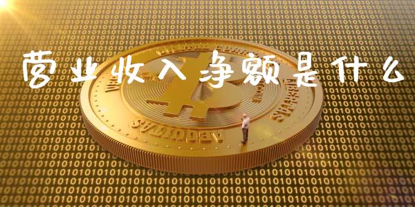 营业收入净额是什么_https://wap.yjjixie.cn_港股行情_第1张