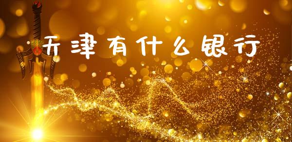 天津有什么银行_https://wap.yjjixie.cn_保险理财_第1张