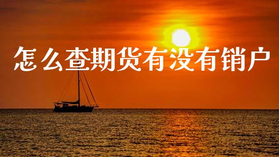 怎么查期货有没有销户_https://wap.yjjixie.cn_证券市场_第1张