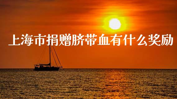 上海市捐赠脐带血有什么奖励_https://wap.yjjixie.cn_证券市场_第1张