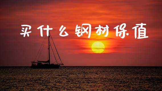 买什么钢材保值_https://wap.yjjixie.cn_保险理财_第1张