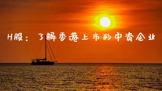 H股：了解香港上市的中资企业_https://wap.yjjixie.cn_证券市场_第1张