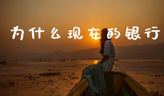 为什么现在的银行_https://wap.yjjixie.cn_保险理财_第1张