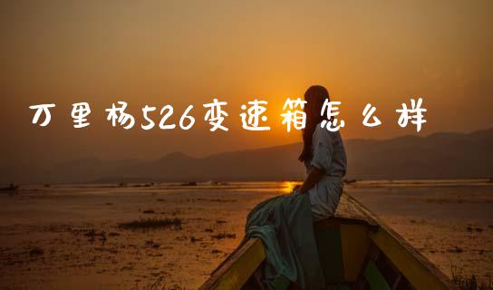 万里杨526变速箱怎么样_https://wap.yjjixie.cn_港股行情_第1张