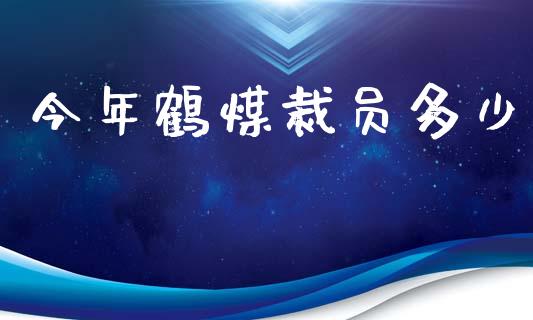 今年鹤煤裁员多少_https://wap.yjjixie.cn_证券市场_第1张