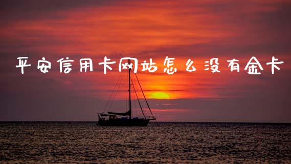 平安信用卡网站怎么没有金卡_https://wap.yjjixie.cn_港股行情_第1张