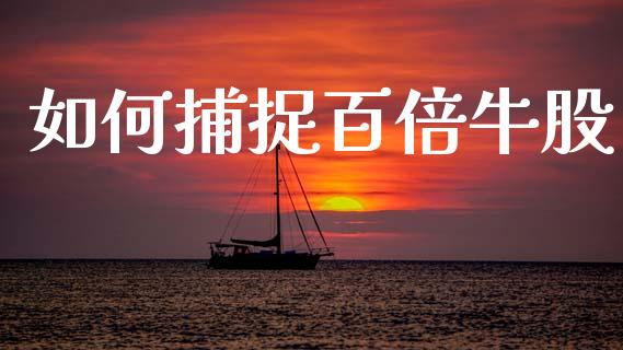 如何捕捉百倍牛股_https://wap.yjjixie.cn_港股行情_第1张