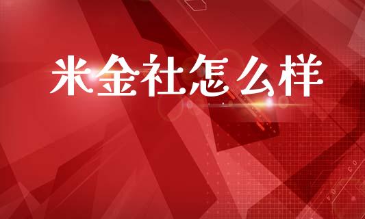 米金社怎么样_https://wap.yjjixie.cn_商业资讯_第1张