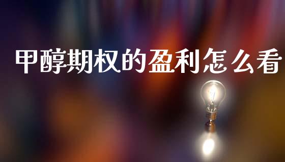 甲醇期权的盈利怎么看_https://wap.yjjixie.cn_港股行情_第1张