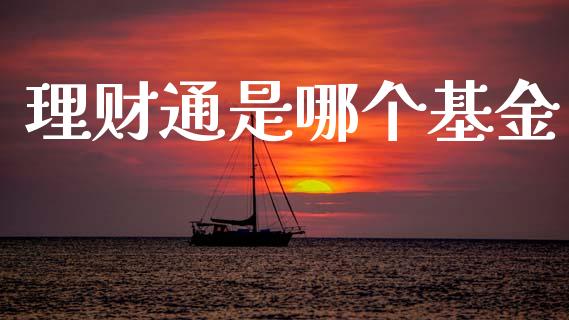 理财通是哪个基金_https://wap.yjjixie.cn_证券市场_第1张