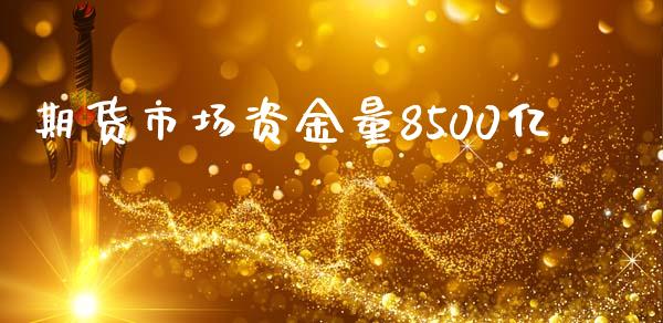 期货市场资金量8500亿_https://wap.yjjixie.cn_证券市场_第1张
