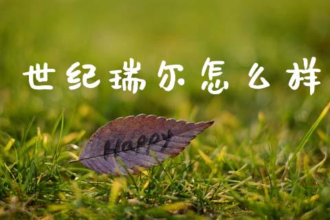 世纪瑞尔怎么样_https://wap.yjjixie.cn_商业资讯_第1张