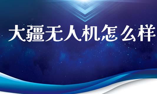 大疆无人机怎么样_https://wap.yjjixie.cn_商业资讯_第1张
