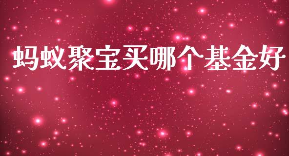 蚂蚁聚宝买哪个基金好_https://wap.yjjixie.cn_港股行情_第1张