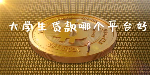 大学生贷款哪个平台好_https://wap.yjjixie.cn_保险理财_第1张