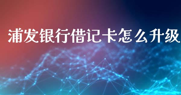 浦发银行借记卡怎么升级_https://wap.yjjixie.cn_港股行情_第1张