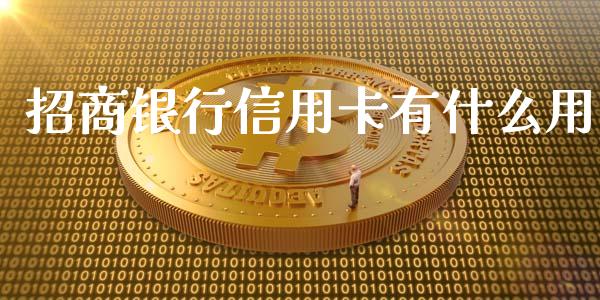 招商银行信用卡有什么用_https://wap.yjjixie.cn_港股行情_第1张