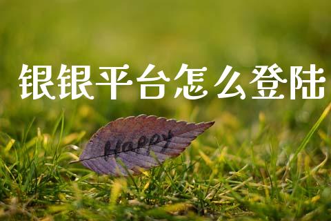 银银平台怎么登陆_https://wap.yjjixie.cn_商业资讯_第1张