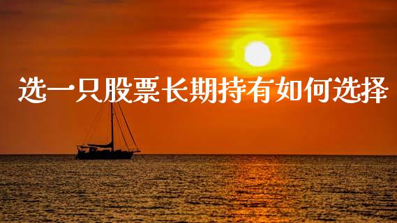 选一只股票长期持有如何选择_https://wap.yjjixie.cn_证券市场_第1张