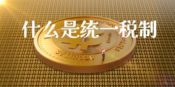 什么是统一税制_https://wap.yjjixie.cn_证券市场_第1张