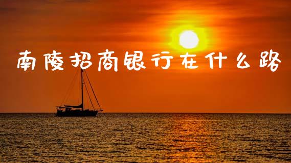 南陵招商银行在什么路_https://wap.yjjixie.cn_商业资讯_第1张