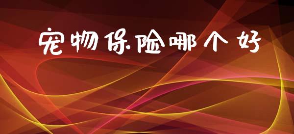 宠物保险哪个好_https://wap.yjjixie.cn_港股行情_第1张