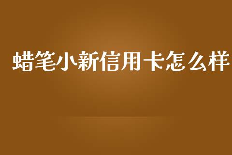 蜡笔小新信用卡怎么样_https://wap.yjjixie.cn_商业资讯_第1张