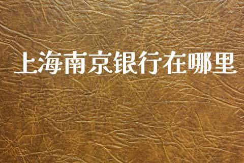 上海南京银行在哪里_https://wap.yjjixie.cn_证券市场_第1张