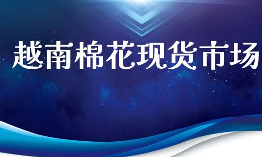 越南棉花现货市场_https://wap.yjjixie.cn_商业资讯_第1张