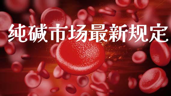 纯碱市场最新规定_https://wap.yjjixie.cn_商业资讯_第1张