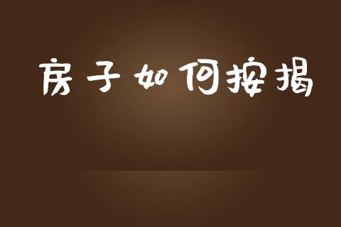 房子如何按揭_https://wap.yjjixie.cn_保险理财_第1张