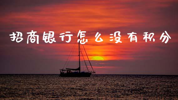 招商银行怎么没有积分_https://wap.yjjixie.cn_证券市场_第1张