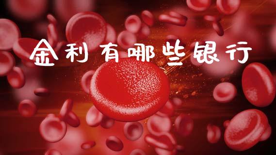 金利有哪些银行_https://wap.yjjixie.cn_证券市场_第1张