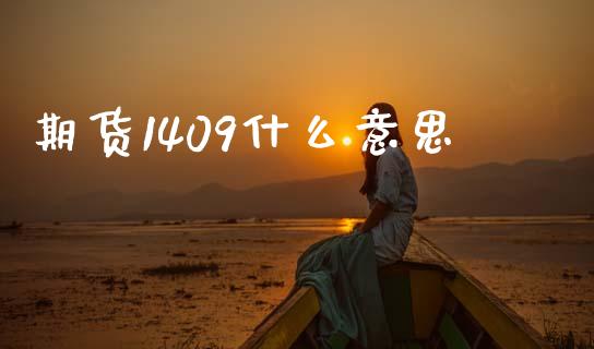 期货1409什么意思_https://wap.yjjixie.cn_商业资讯_第1张
