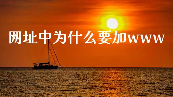 网址中为什么要加www_https://wap.yjjixie.cn_商业资讯_第1张