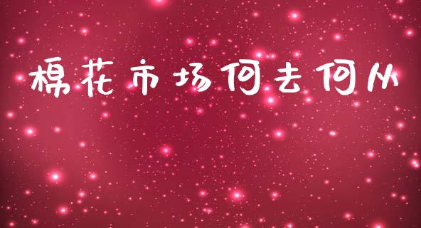棉花市场何去何从_https://wap.yjjixie.cn_港股行情_第1张