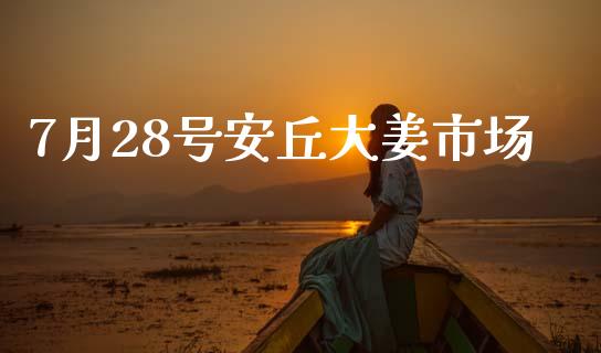 7月28号安丘大姜市场_https://wap.yjjixie.cn_商业资讯_第1张