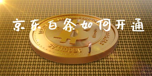 京东白条如何开通_https://wap.yjjixie.cn_证券市场_第1张
