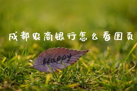 成都农商银行怎么看图页_https://wap.yjjixie.cn_保险理财_第1张