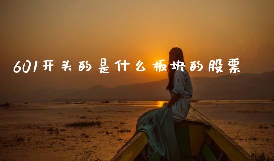 601开头的是什么板块的股票_https://wap.yjjixie.cn_商业资讯_第1张