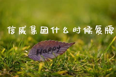 信威集团什么时候复牌_https://wap.yjjixie.cn_港股行情_第1张