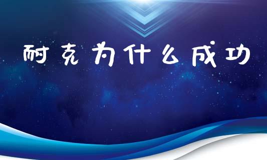 耐克为什么成功_https://wap.yjjixie.cn_证券市场_第1张