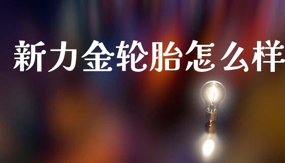 新力金轮胎怎么样_https://wap.yjjixie.cn_港股行情_第1张