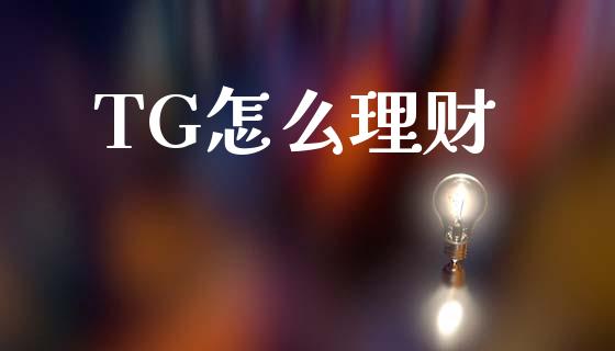 TG怎么理财_https://wap.yjjixie.cn_商业资讯_第1张