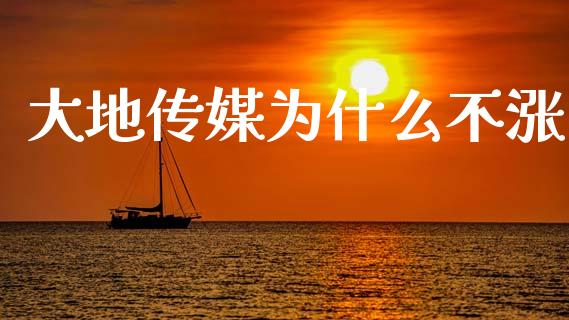 大地传媒为什么不涨_https://wap.yjjixie.cn_港股行情_第1张