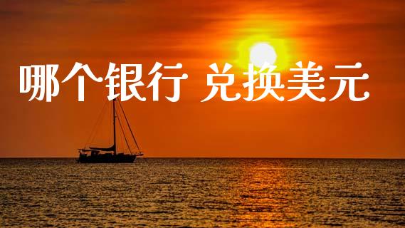 哪个银行 兑换美元_https://wap.yjjixie.cn_港股行情_第1张